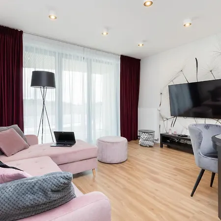 Tarasy Baltyku Piekny Parking & Duzy Balkon By Renters Prestige アパート グダニスク